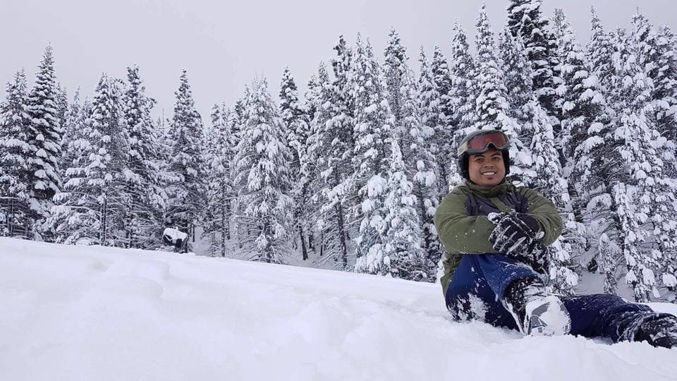 Studio monochrome portrait